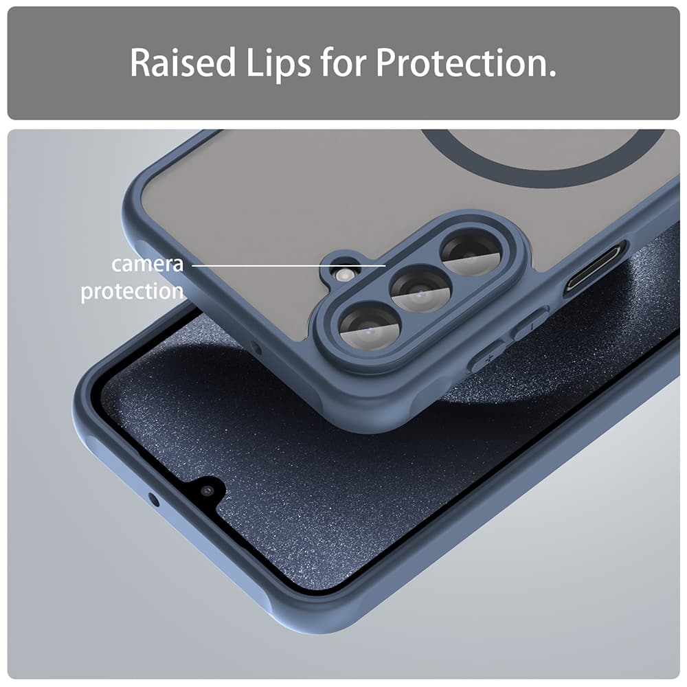 Techsuit HaloFrost II MagSafe pro Samsung Galaxy A17 5G A17 4G námořnická modrá - náhled 5