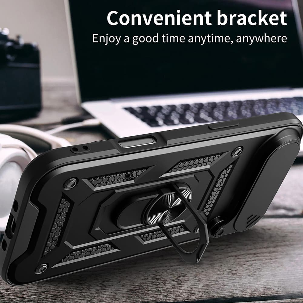 Techsuit CamShield Series pouzdro iPhone 17 Air černé - náhled 5