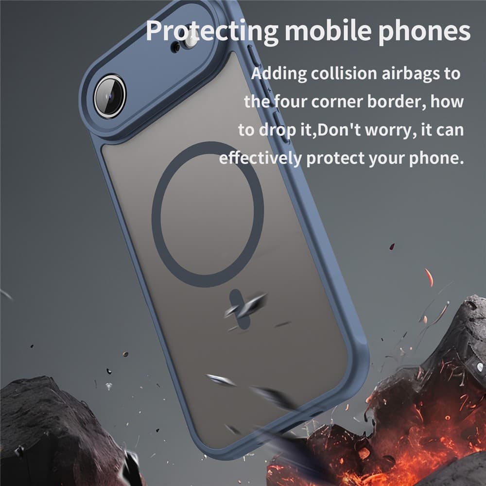 Techsuit HaloFrost II MagSafe pro iPhone 17 Air v námořnické modré - náhled 5