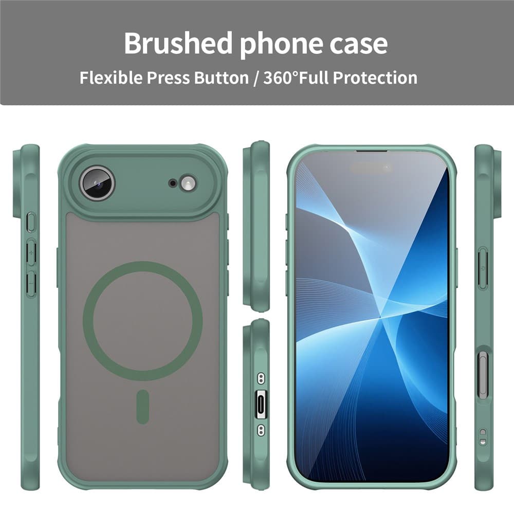 Techsuit HaloFrost II MagSafe pro iPhone 17 Air zelený - náhled 5