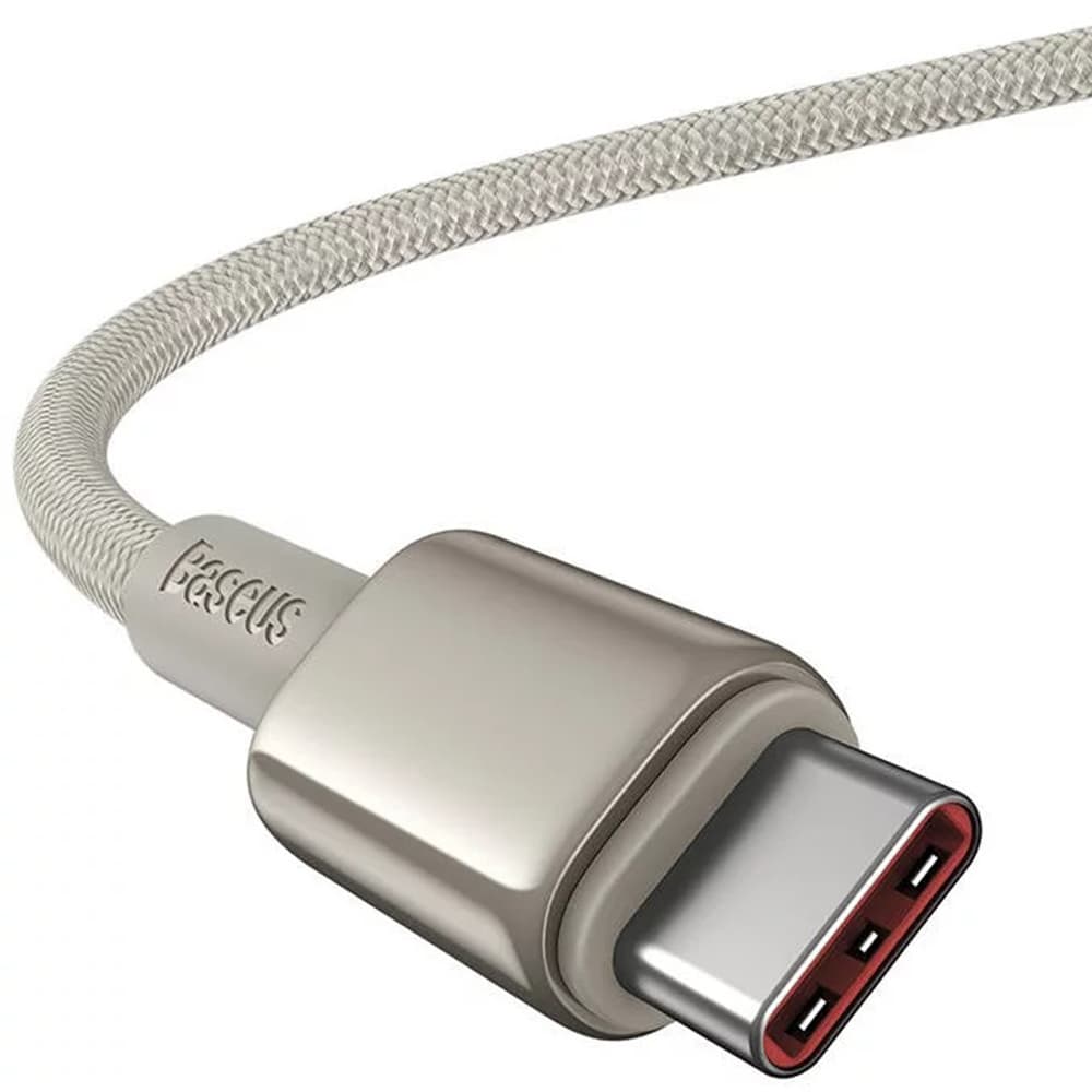 Baseus Data Cable Tungsten Gold Type-C na Type-C Super Fast Charge 100W 480Mbps 1m zlatá - náhled 5
