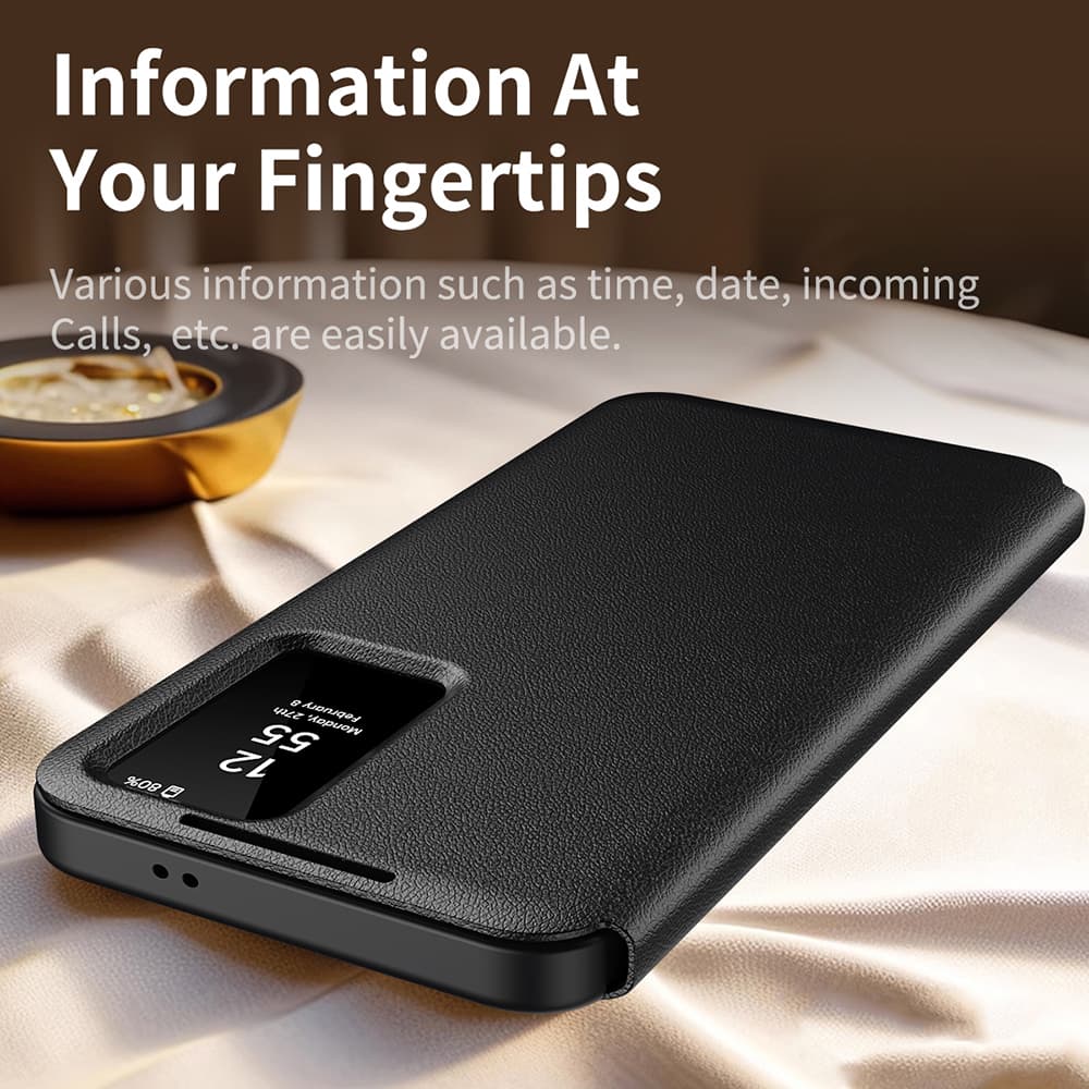 Techsuit SmartView Series pro Samsung Galaxy S23 FE černá - náhled 5