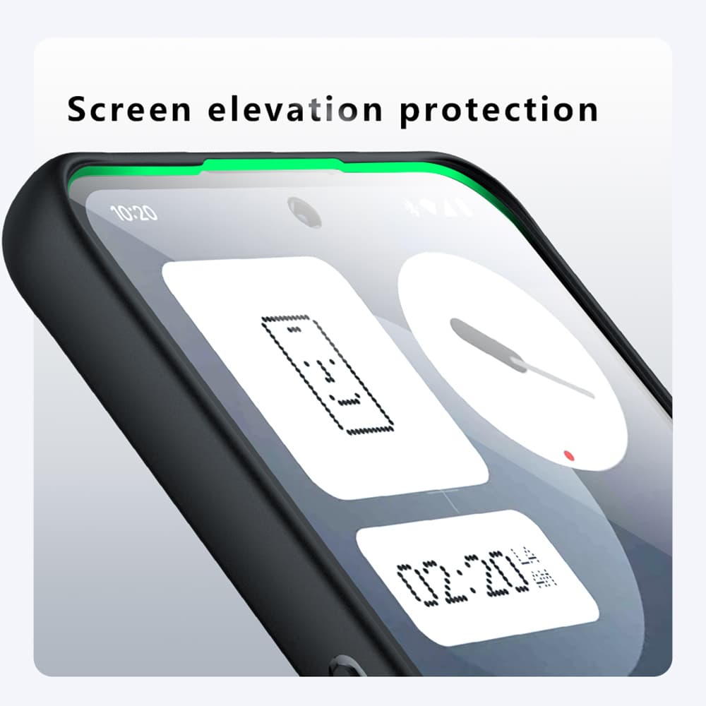 Techsuit PureFrost MagSafe pro Nothing Phone (3a) v matné černé - náhled 5