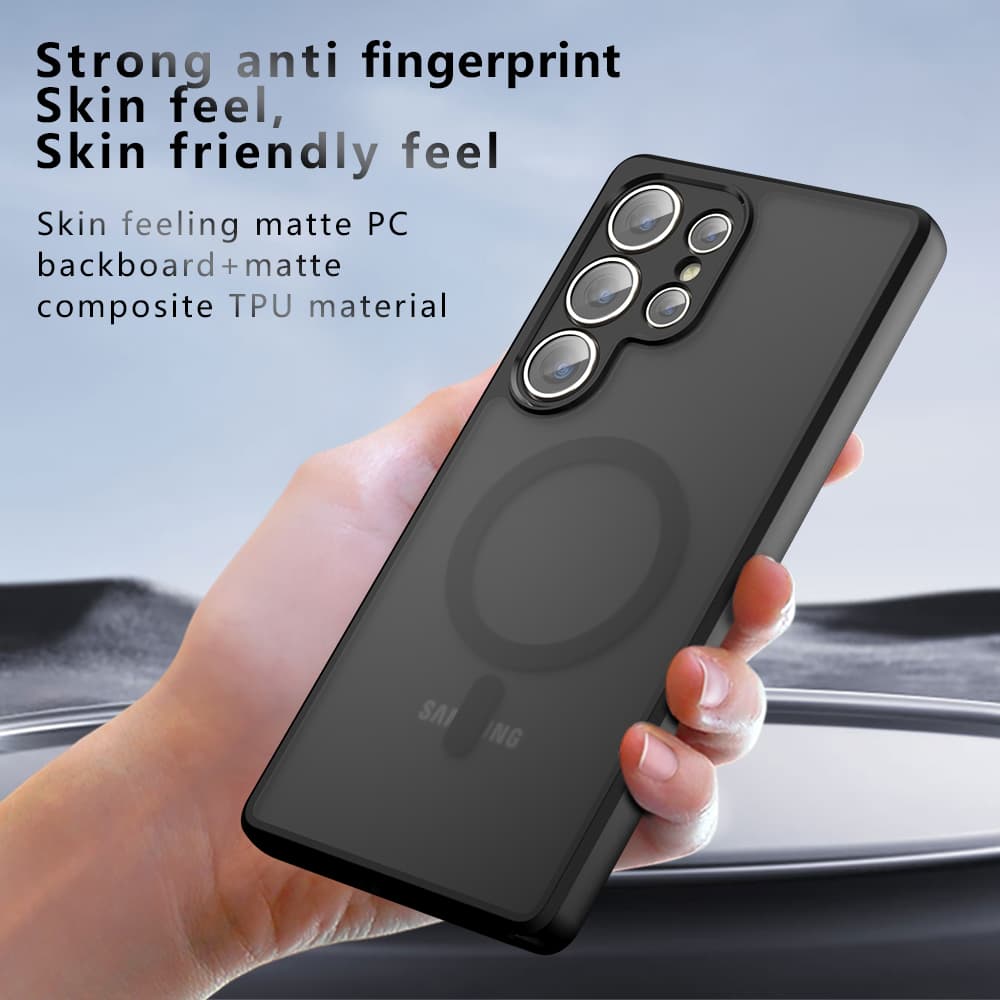 Techsuit PureFrost MagSafe pro Samsung Galaxy S24 Ultra v matné černé - náhled 5