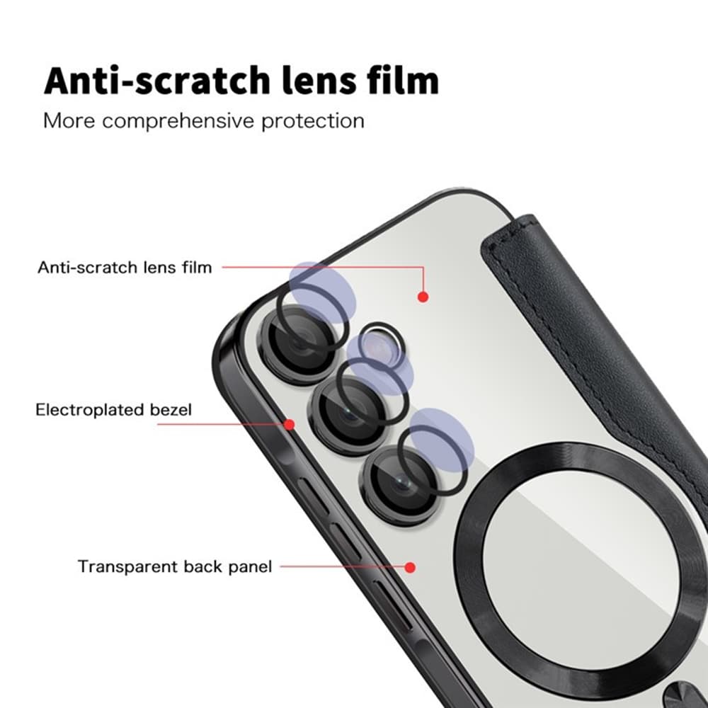 Pouzdro na knihu Techsuit SmartMag pro Samsung Galaxy A55 5G černé - náhled 5