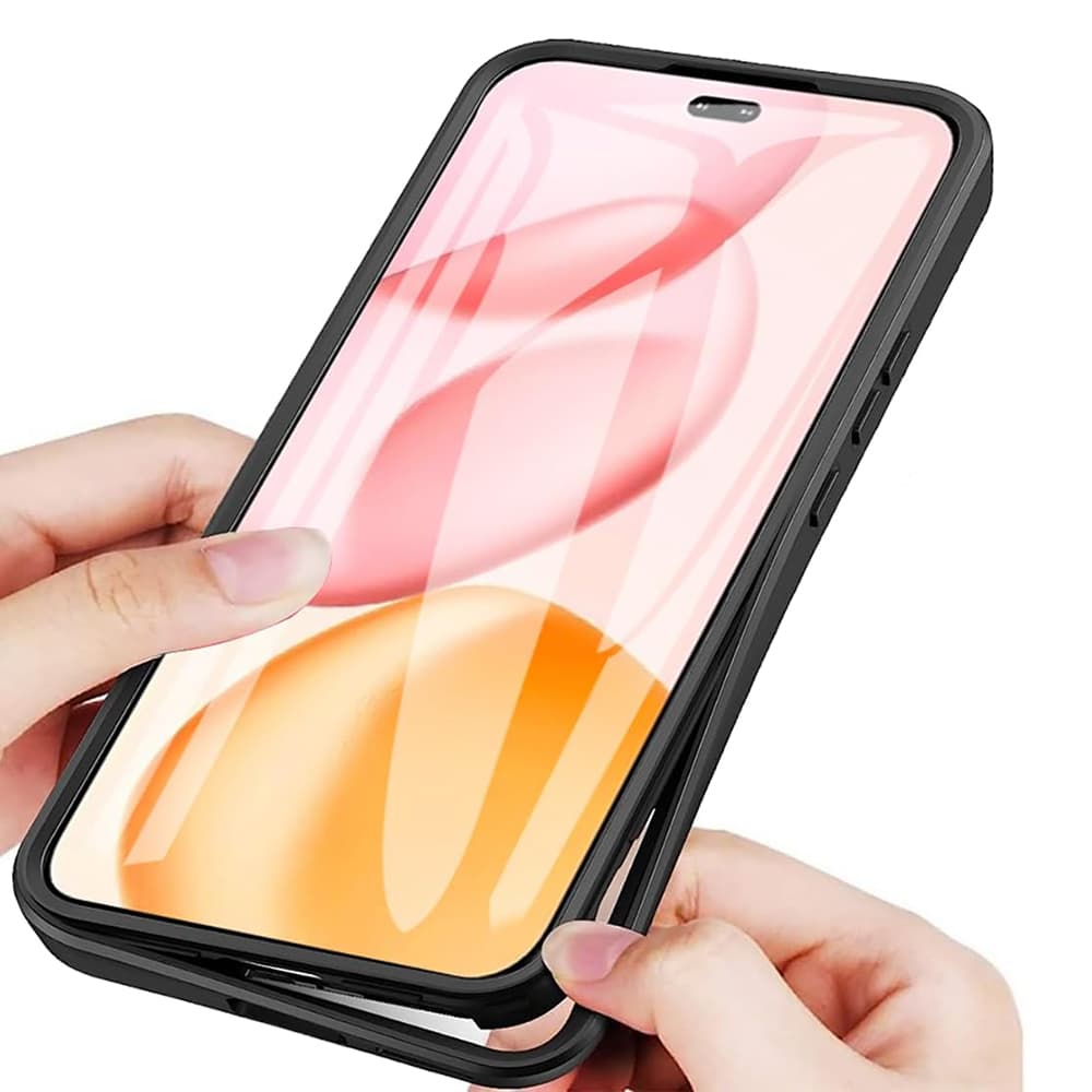 Techsuit ColorVerse 360 Series + Ochranná fólie Honor 400 Lite Růžová - náhled 5