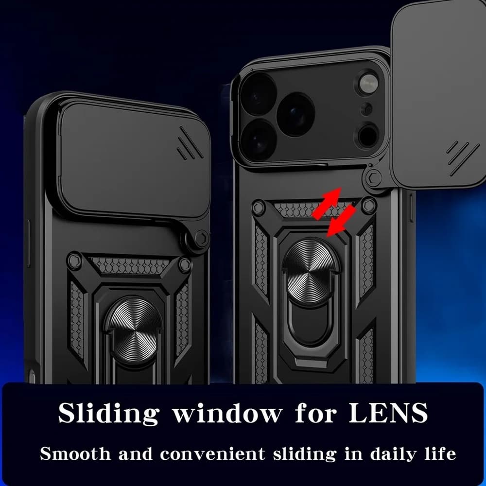 Techsuit CamShield Series pouzdro pro iPhone 17 Pro Max modré - náhled 5