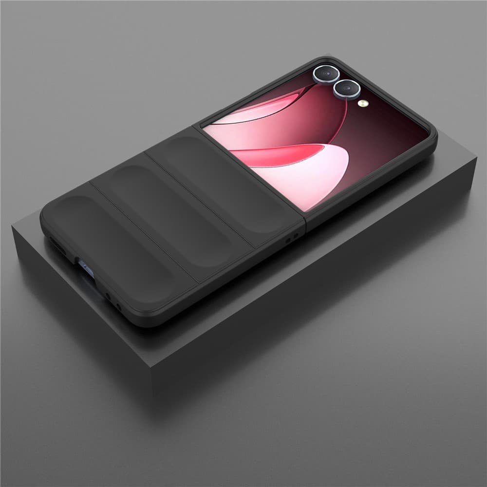Ochranný kryt Techsuit Magic Shield pro Samsung Galaxy Z Flip7 černý - náhled 5