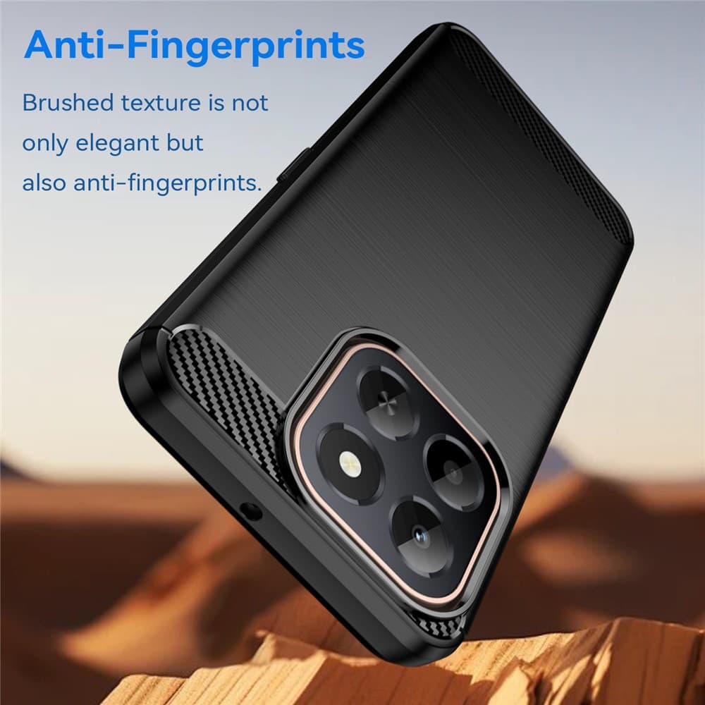 Techsuit Carbon Silicone pro Honor X6c černá - náhled 5