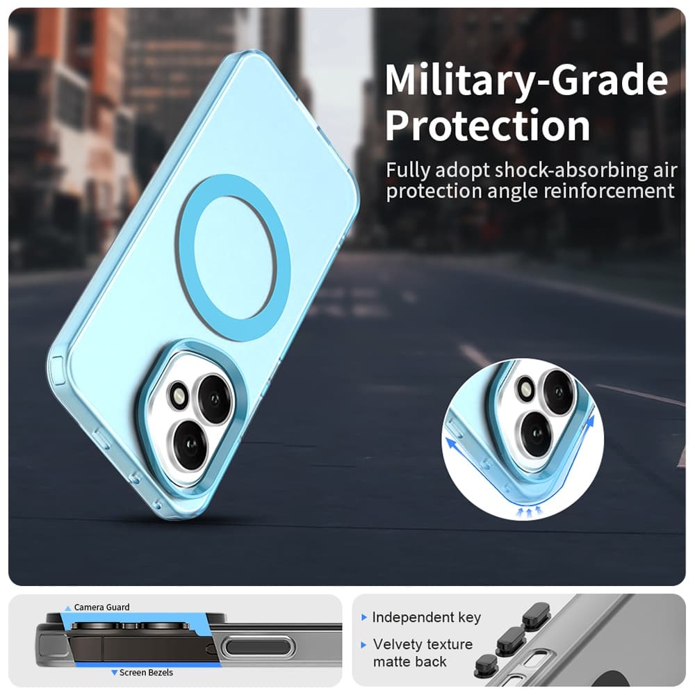 Techsuit CandyCase MagSafe Honor 400 modrá - náhled 5