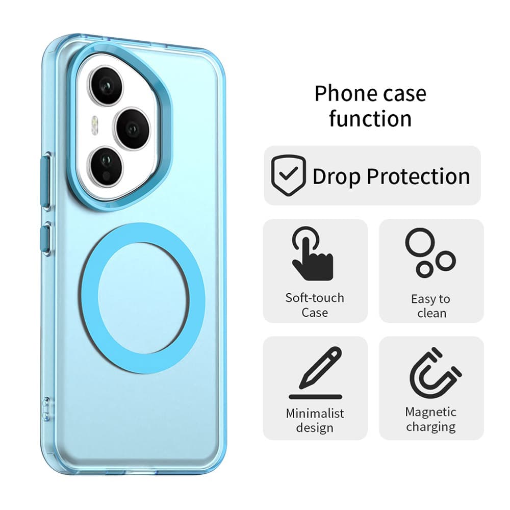 Techsuit CandyCase MagSafe pro Honor 400 Pro modrý - náhled 5
