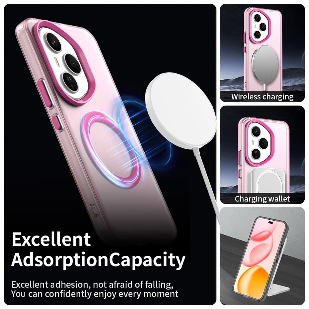 Techsuit CandyCase MagSafe pro Honor 400 Pro růžová - náhled 5