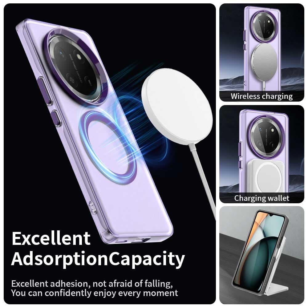 Techsuit CandyCase MagSafe pro Honor Magic7 Lite X9c fialová - náhled 5