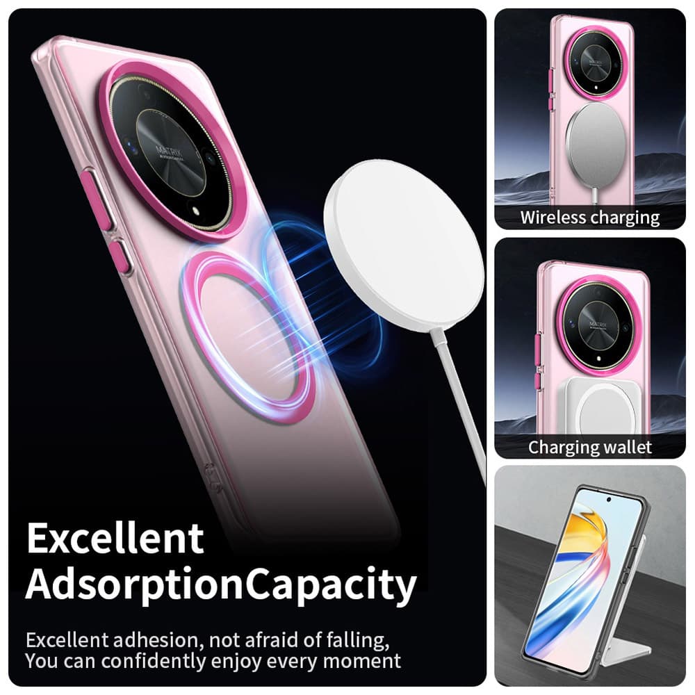 Techsuit CandyCase MagSafe pro Honor Magic6 Lite růžová - náhled 5