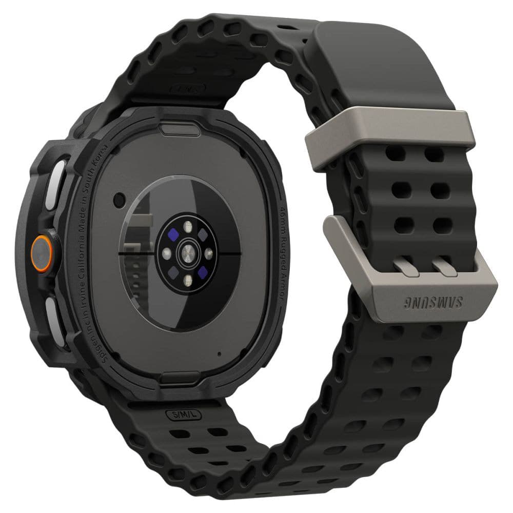 Spigen Rugged Armor pro Samsung Galaxy Watch8 Classic matná černá - náhled 5