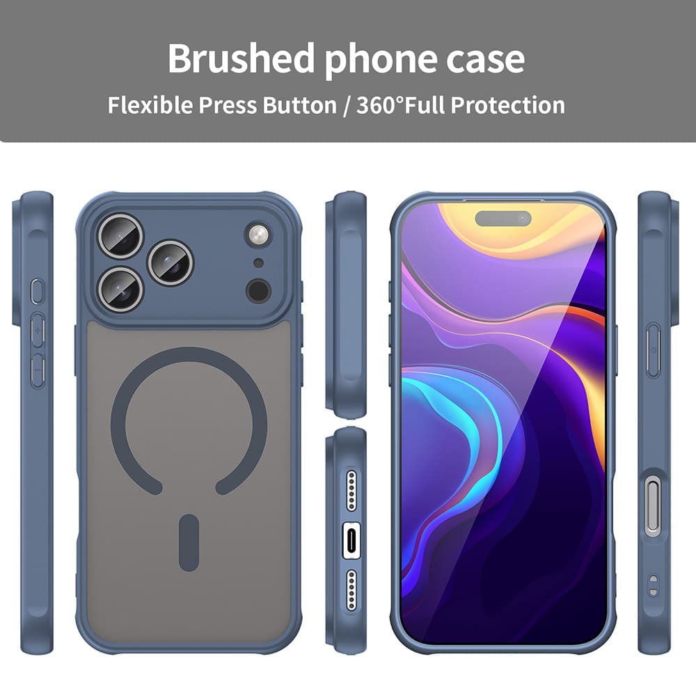 Techsuit HaloFrost II MagSafe pro iPhone 17 Pro Max námořnická modrá - náhled 5