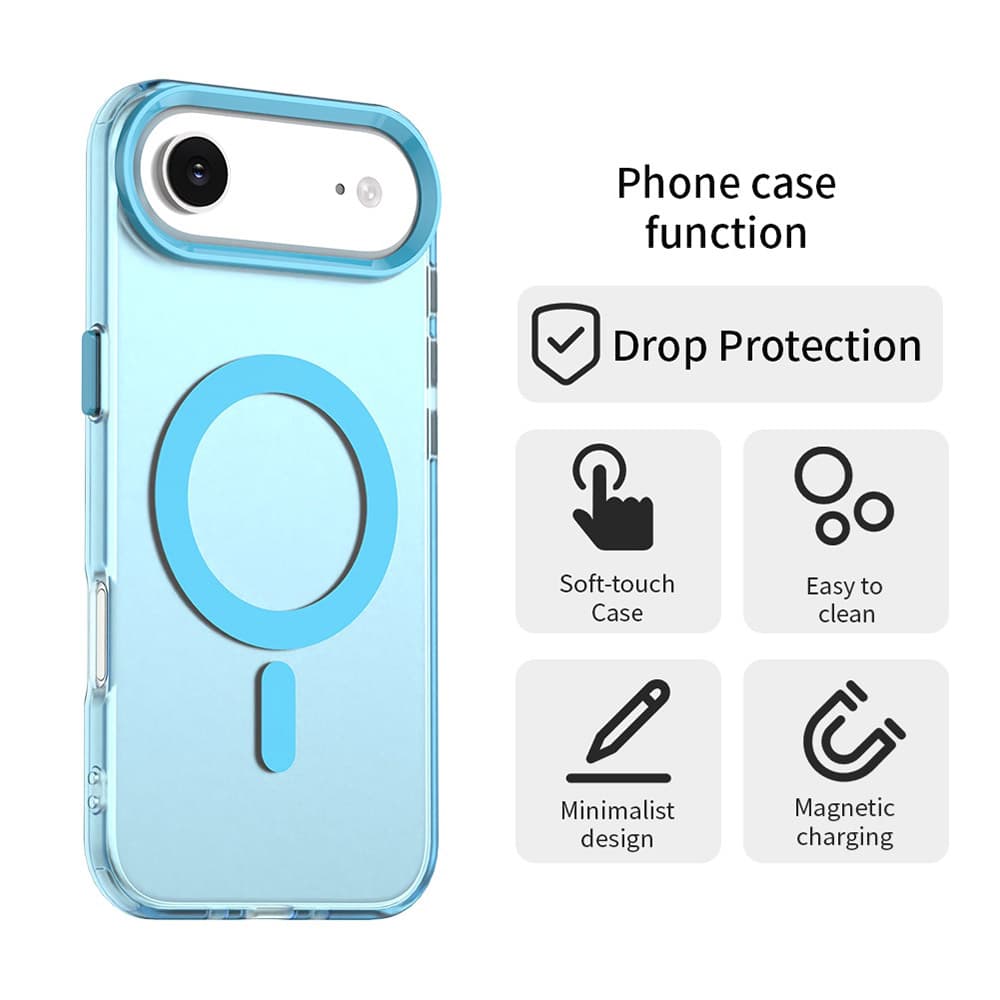 Techsuit CandyCase MagSafe pro iPhone 17 Air modrá - náhled 5