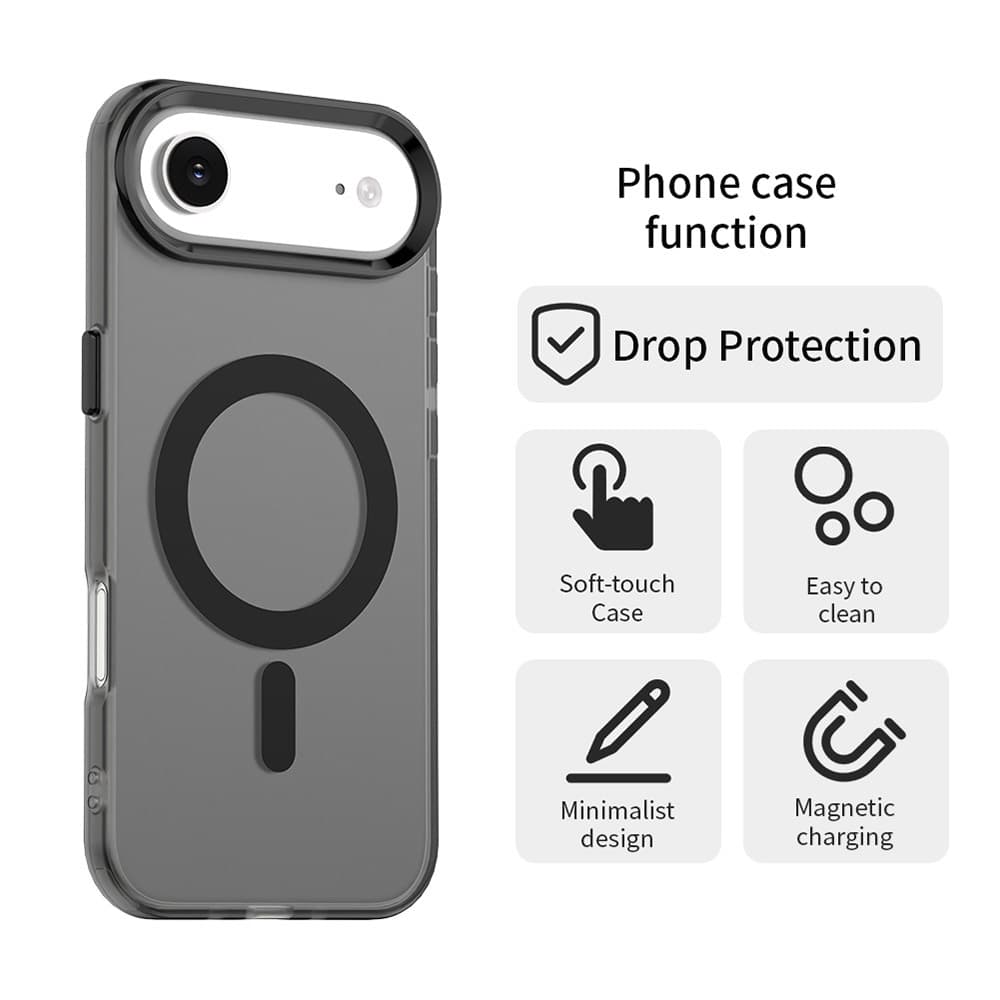 Techsuit CandyCase MagSafe pro iPhone 17 Air černý - náhled 5