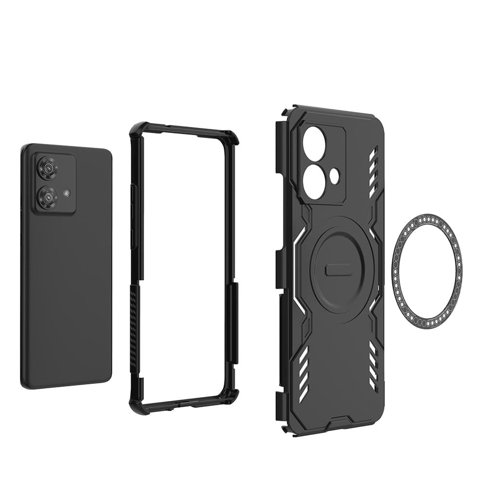 Pouzdro Techsuit ArmorMag pro Motorola Edge 40 Neo černé - náhled 5