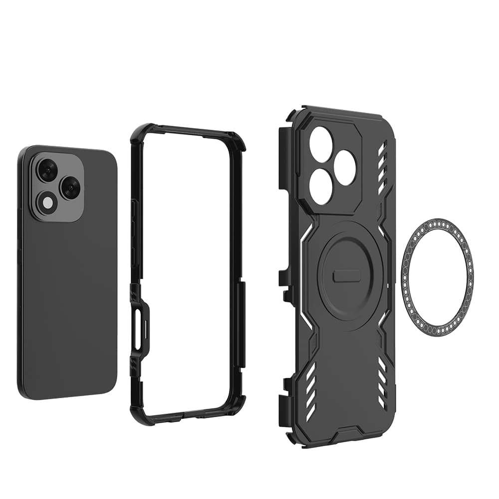 Pouzdro Techsuit ArmorMag pro Honor 400 Lite modré - náhled 5