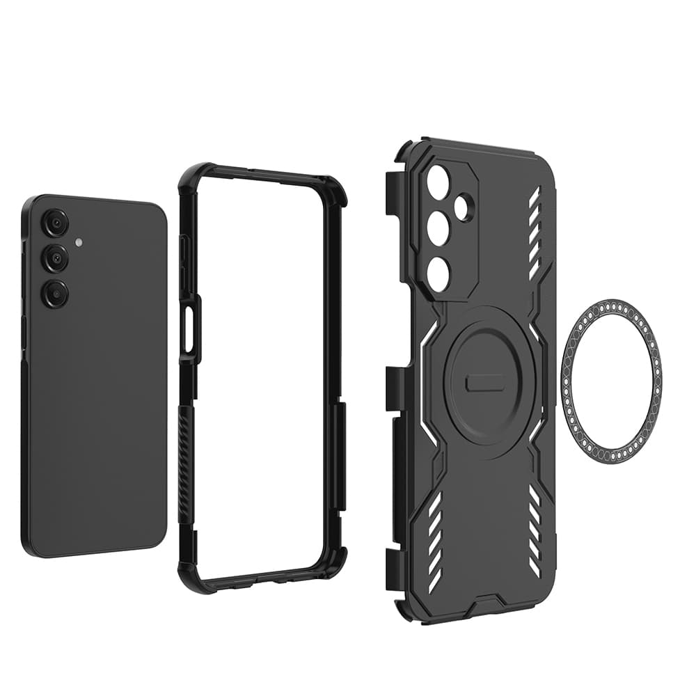 Pouzdro Techsuit ArmorMag pro Samsung Galaxy A16 4G A16 5G černé - náhled 5