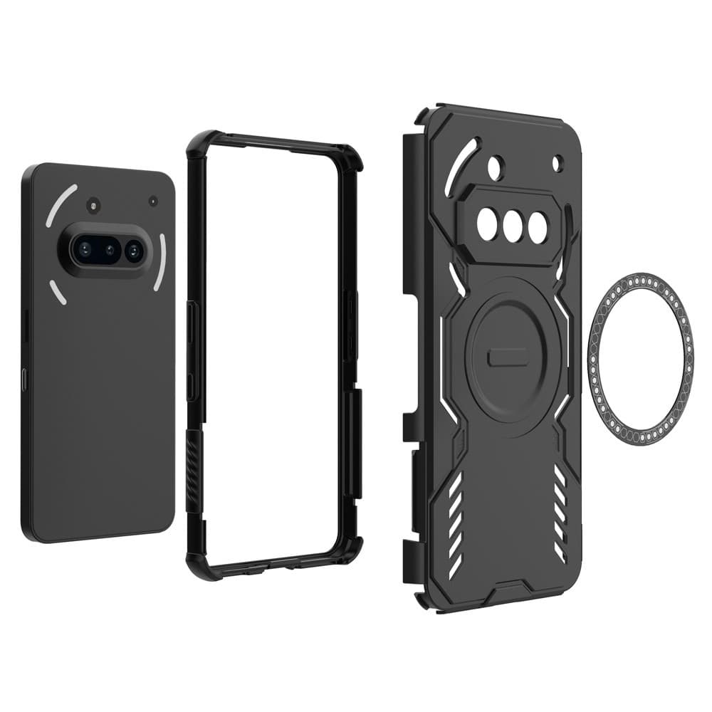 Pouzdro Techsuit ArmorMag pro Nothing Phone (3a) černé - náhled 5