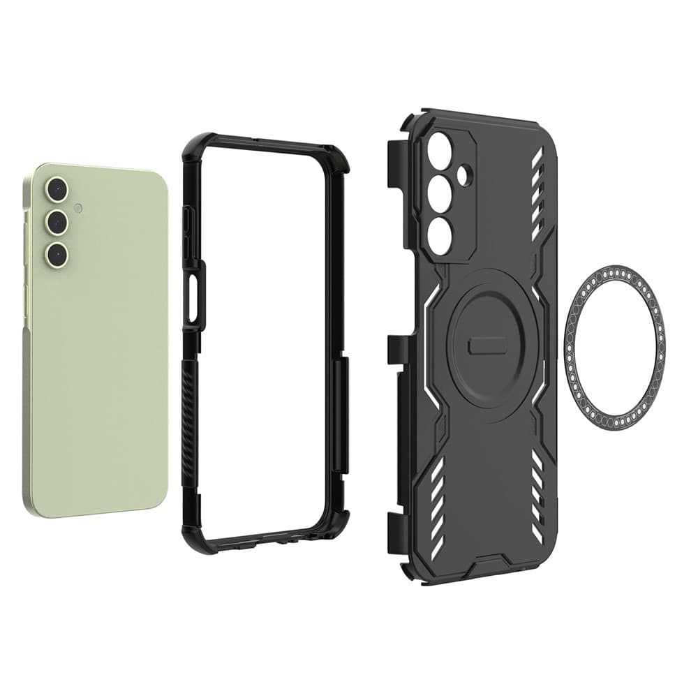 Pouzdro ArmorMag pro Samsung Galaxy A15 4G A15 5G modré - náhled 5