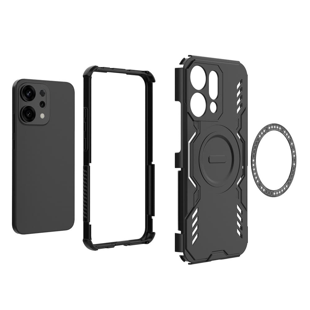Pouzdro Techsuit ArmorMag pro Oppo Reno14 modré - náhled 5