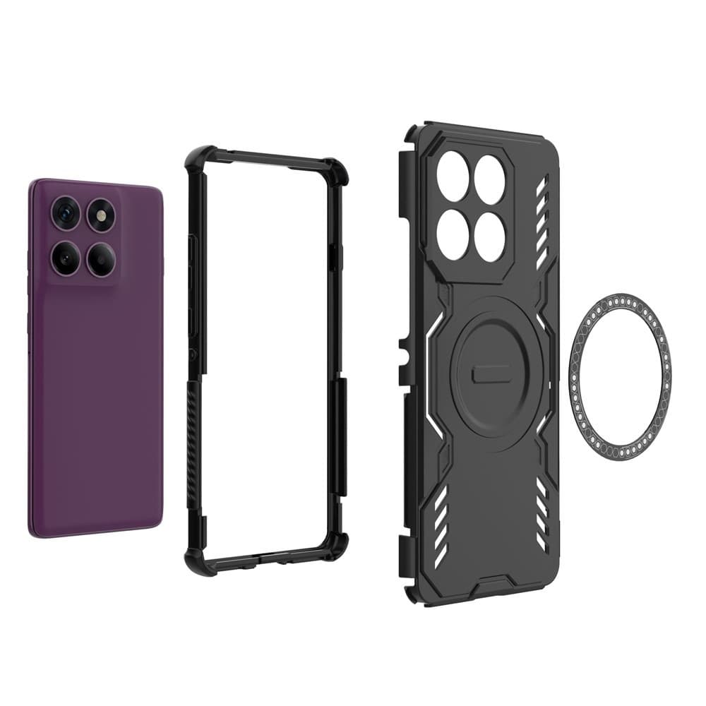 Pouzdro Techsuit ArmorMag pro Motorola Edge 60 Pro černé - náhled 5