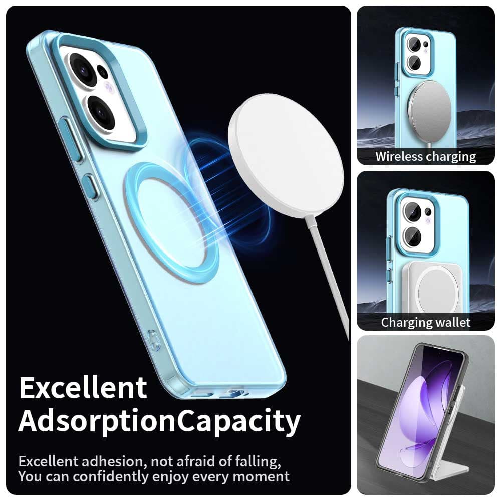 Techsuit CandyCase MagSafe pro Oppo Reno13 F 4G Reno13 F 5G Reno13 FS 5G modrá - náhled 5