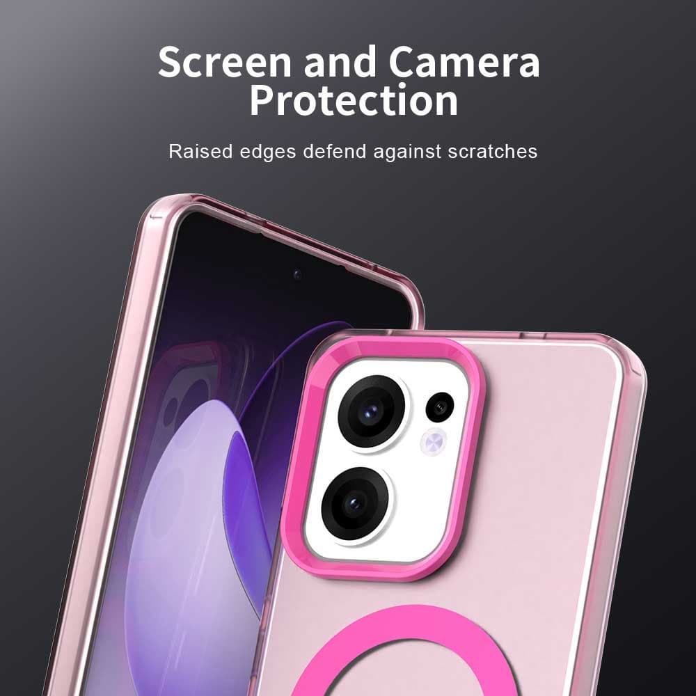 Techsuit CandyCase MagSafe pro Oppo Reno13 F 4G Reno13 F 5G Reno13 FS 5G růžová - náhled 5