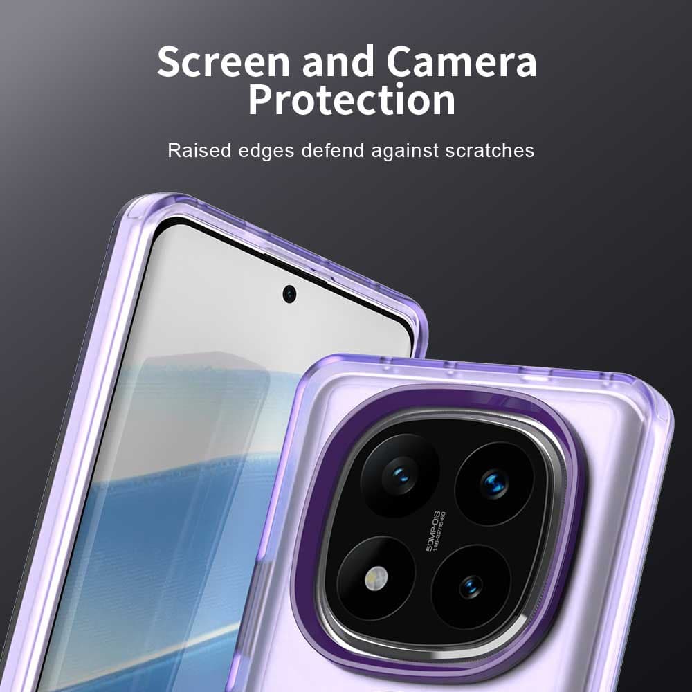 Techsuit CandyCase MagSafe pro Xiaomi Redmi Note 14 Pro 5G Poco X7 fialová - náhled 5