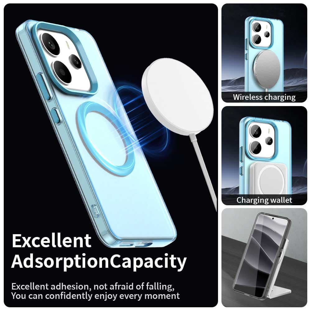 Techsuit CandyCase MagSafe pro Xiaomi Redmi Note 14 5G modrá - náhled 5