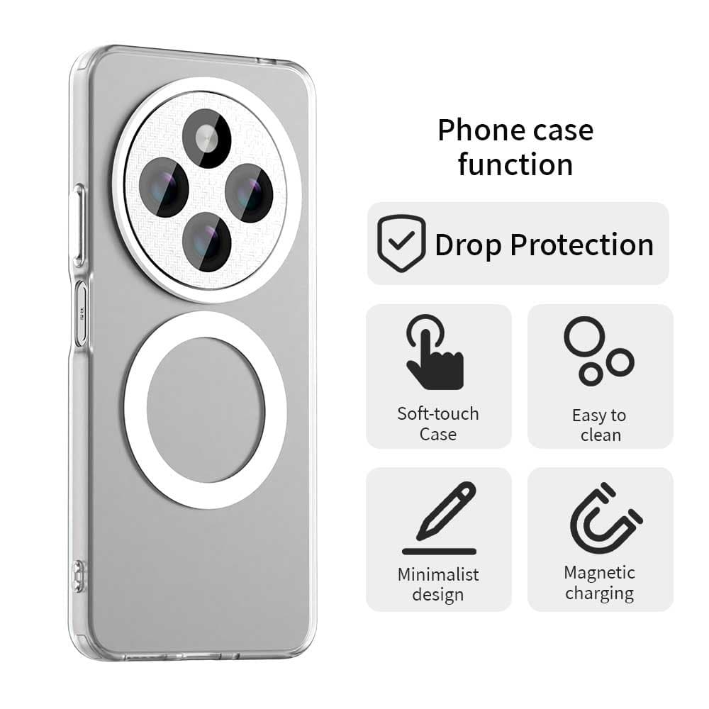 Techsuit CandyCase MagSafe pro Xiaomi Redmi 14C Poco C75 bílý - náhled 5