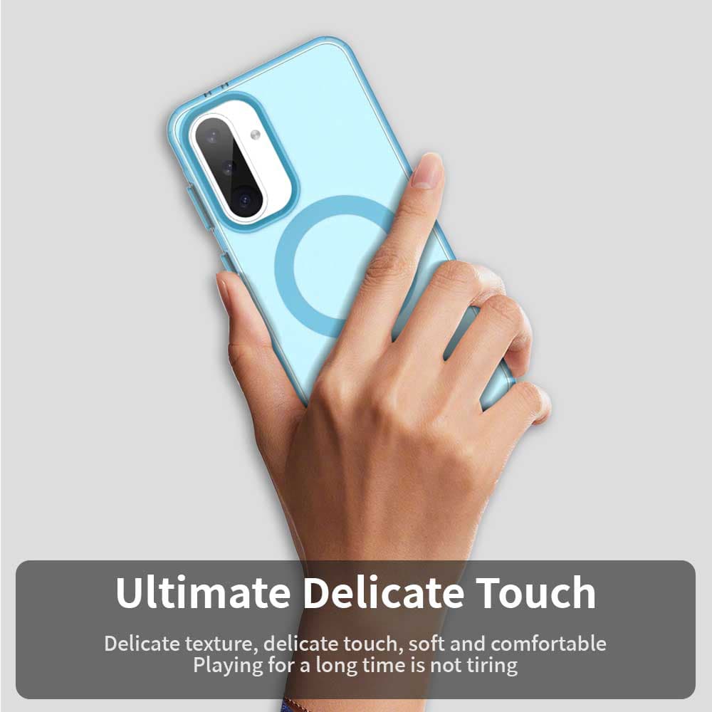 Techsuit CandyCase MagSafe pro Samsung Galaxy A36 5G v modré barvě - náhled 5