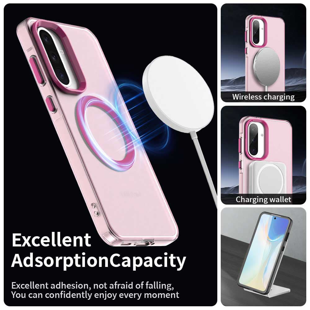 Techsuit CandyCase MagSafe pro Samsung Galaxy A36 5G růžová - náhled 5