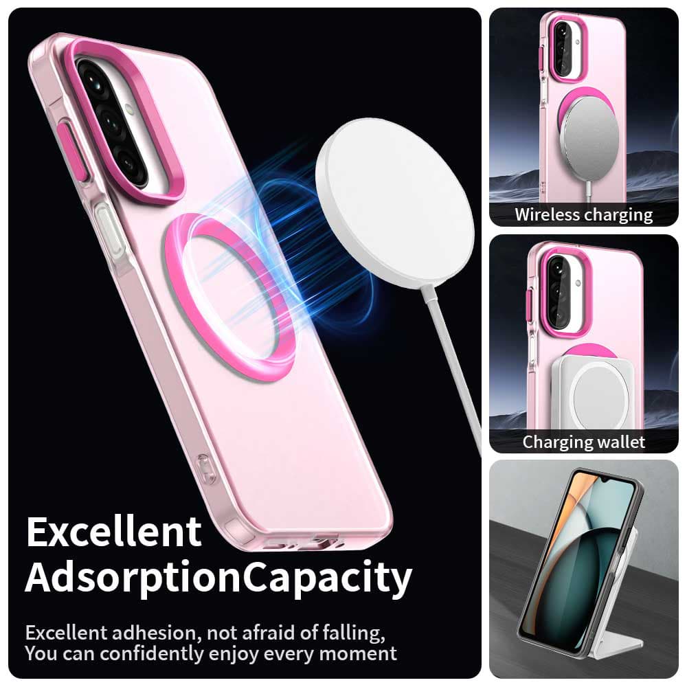 Techsuit CandyCase MagSafe pro Samsung Galaxy A26 5G růžová - náhled 5