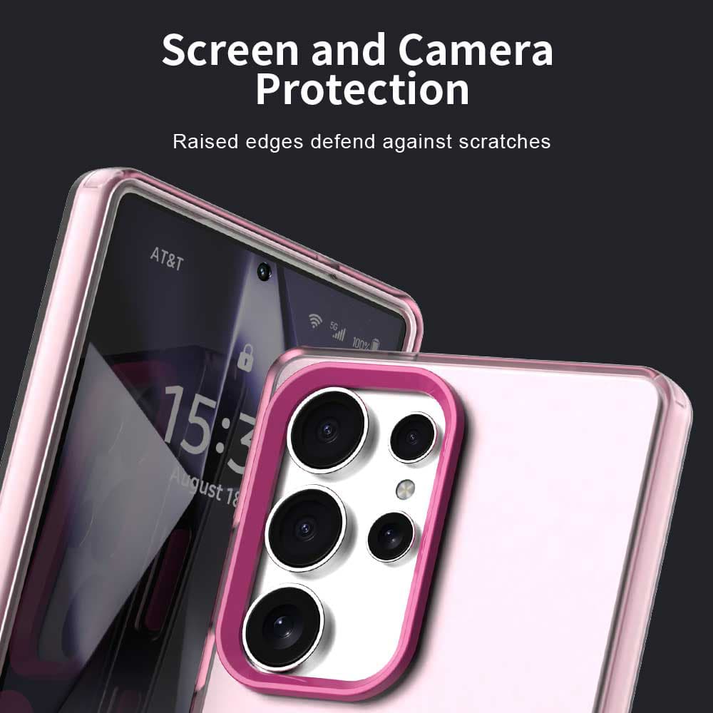 Techsuit CandyCase MagSafe pro Samsung Galaxy S25 Ultra růžová - náhled 5