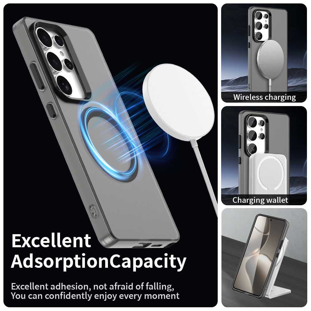 Techsuit CandyCase MagSafe pro Samsung Galaxy S25 Ultra černý - náhled 5