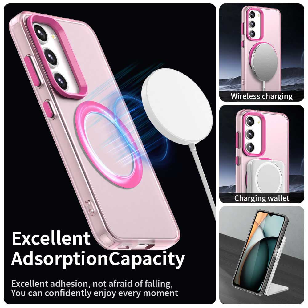 Techsuit CandyCase MagSafe pro Samsung Galaxy S23 Plus růžová - náhled 5