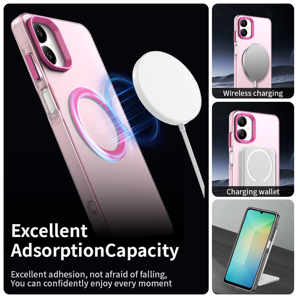 Techsuit CandyCase MagSafe pro Samsung Galaxy A06 růžová - náhled 5