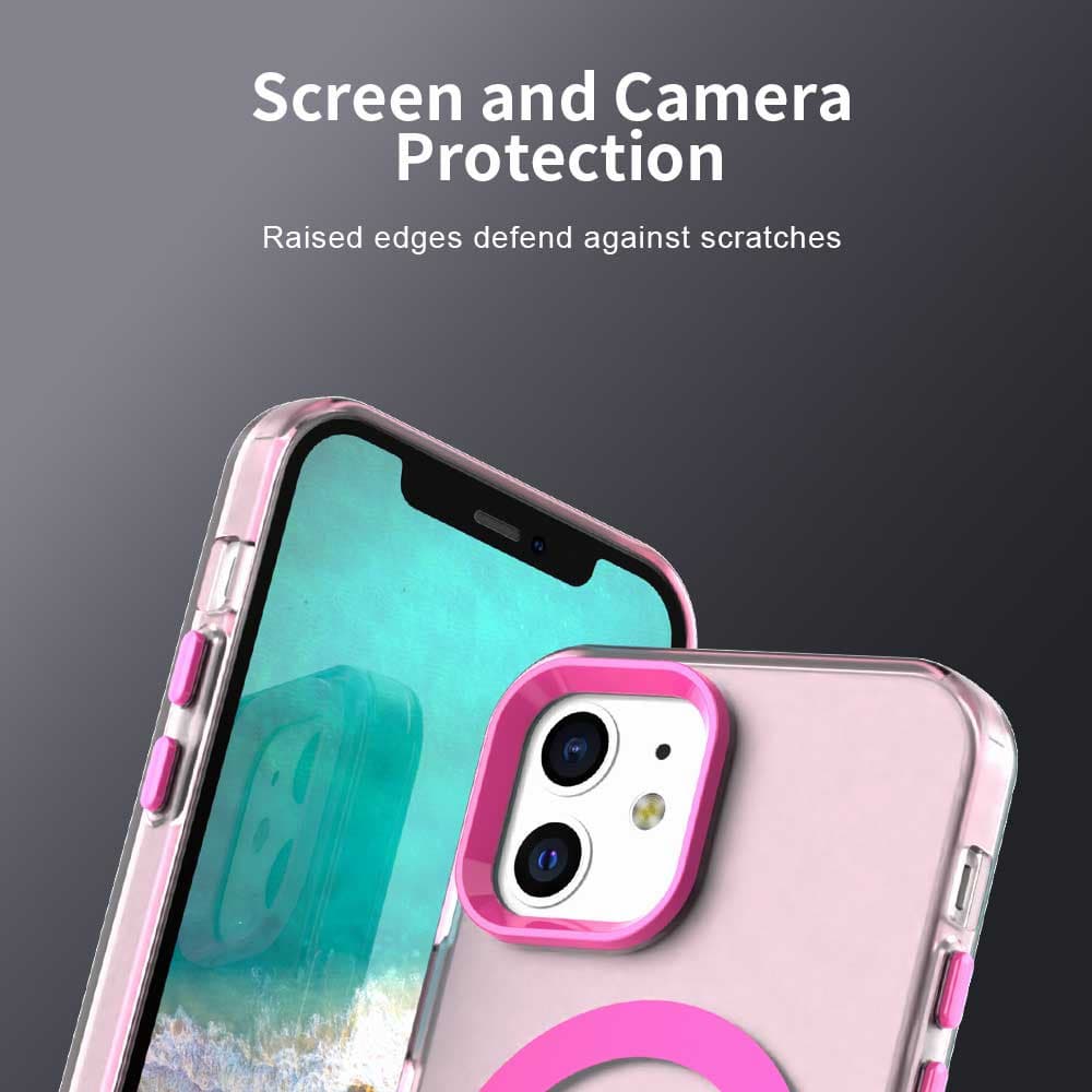 Techsuit CandyCase MagSafe pro iPhone 12 iPhone 12 Pro růžová - náhled 5