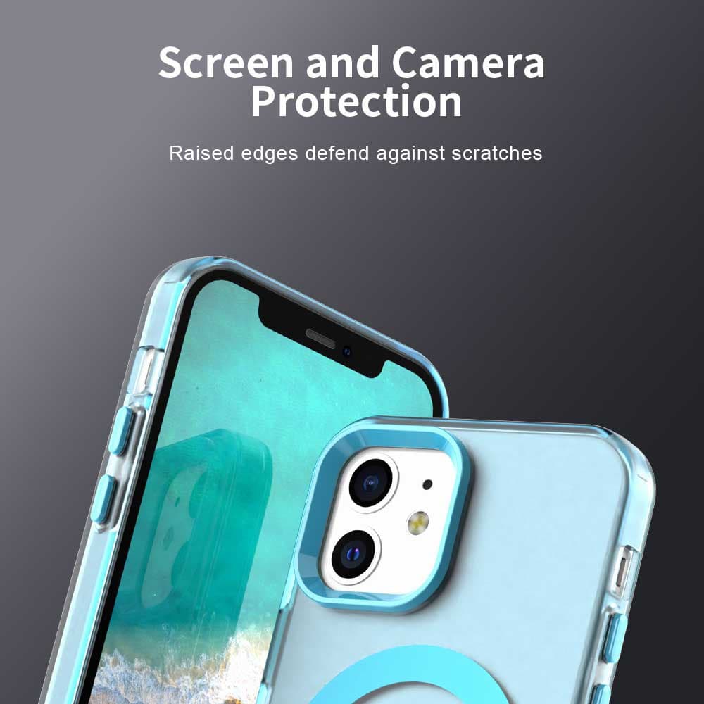 Techsuit CandyCase MagSafe pro iPhone 12 iPhone 12 Pro modrá - náhled 5