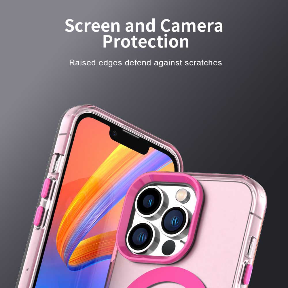 Techsuit CandyCase MagSafe pro iPhone 12 Pro Max růžová - náhled 5