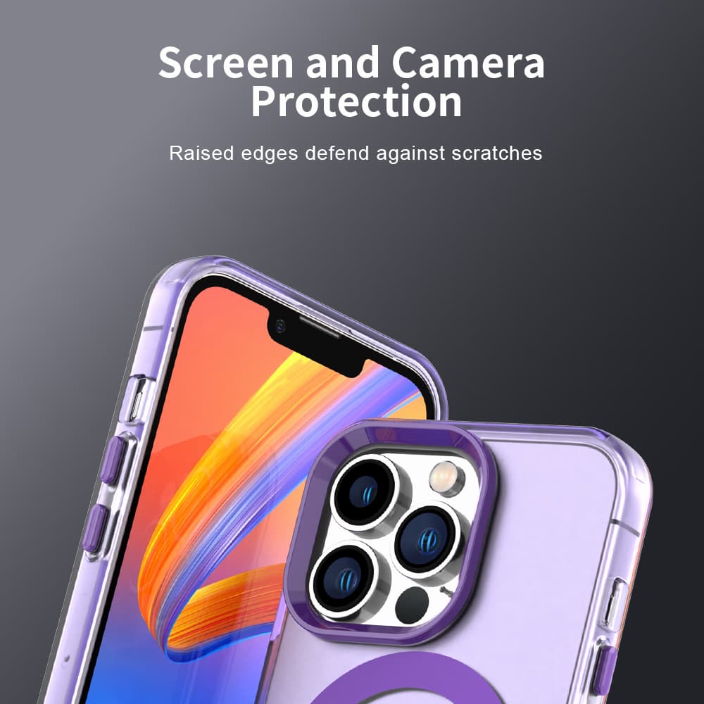 Techsuit CandyCase MagSafe pro iPhone 14 Pro Max fialová - náhled 5