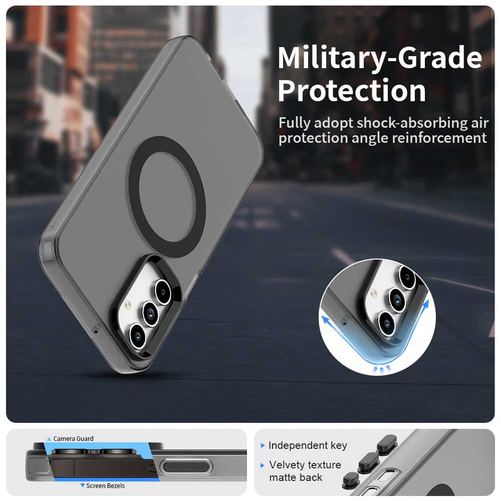 Techsuit CandyCase MagSafe pro Samsung Galaxy A15 4G / A15 5G černá - náhled 5