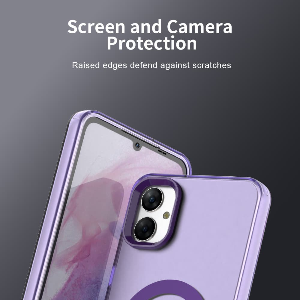 Techsuit CandyCase MagSafe pro Samsung Galaxy A05 fialová - náhled 5
