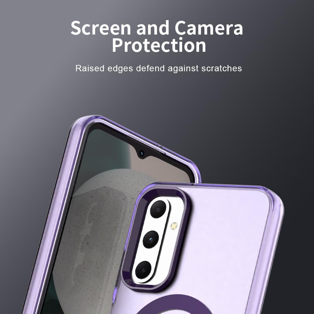 Techsuit CandyCase MagSafe pro Samsung Galaxy A05s fialová - náhled 5
