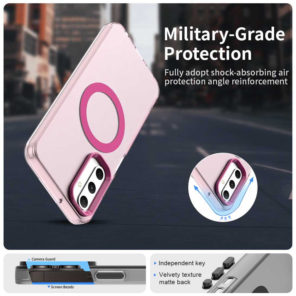 Techsuit CandyCase MagSafe pro Samsung Galaxy A05s růžová - náhled 5