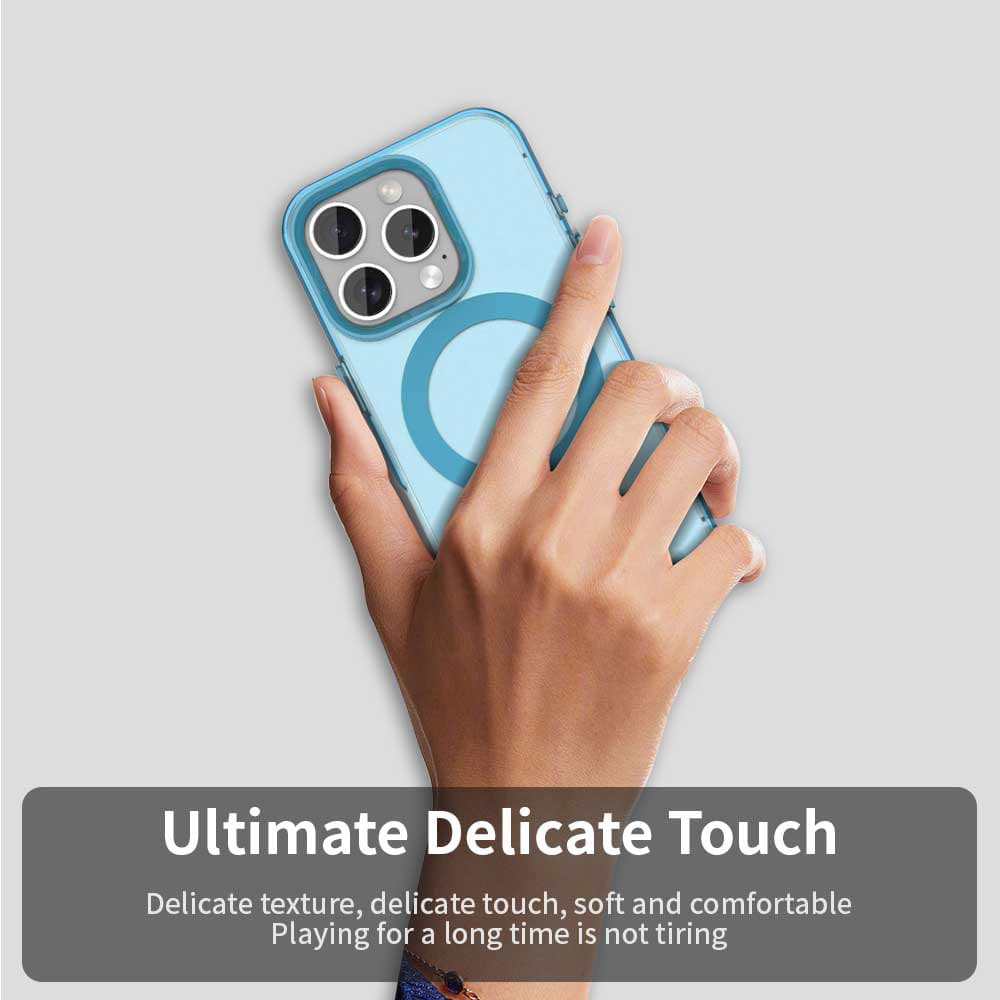 Techsuit - CandyCase MagSafe - iPhone 15 Pro - modré - náhled 5